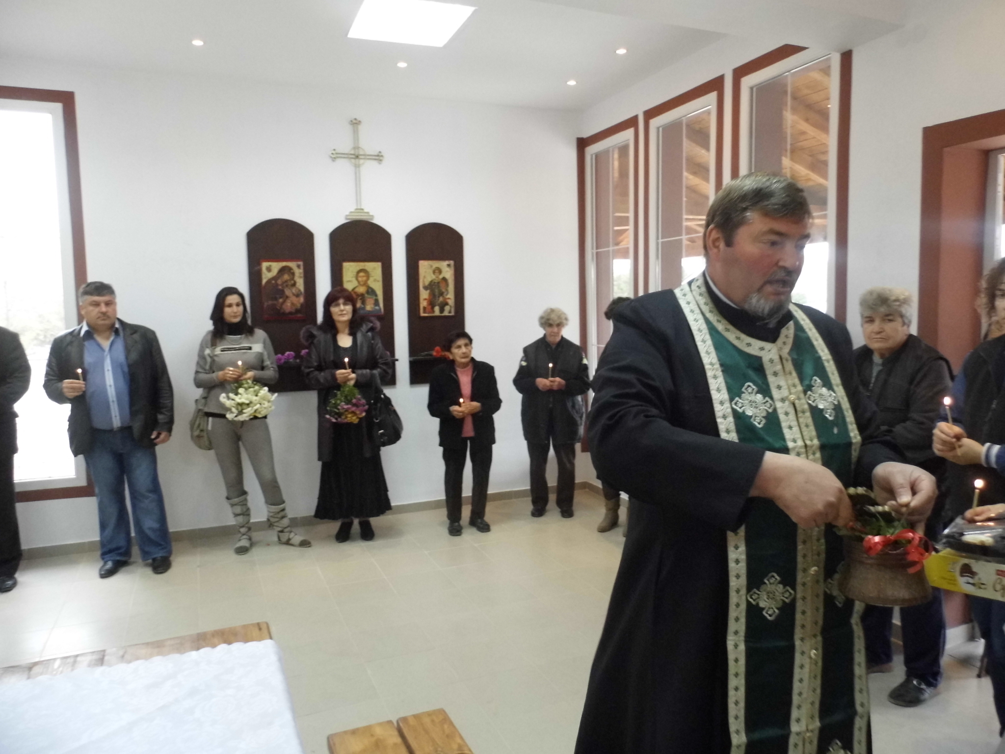 Обреден дом в гробищния парк на град Гулянци